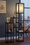 Opviq Nostra - Lámpara de pie Negra